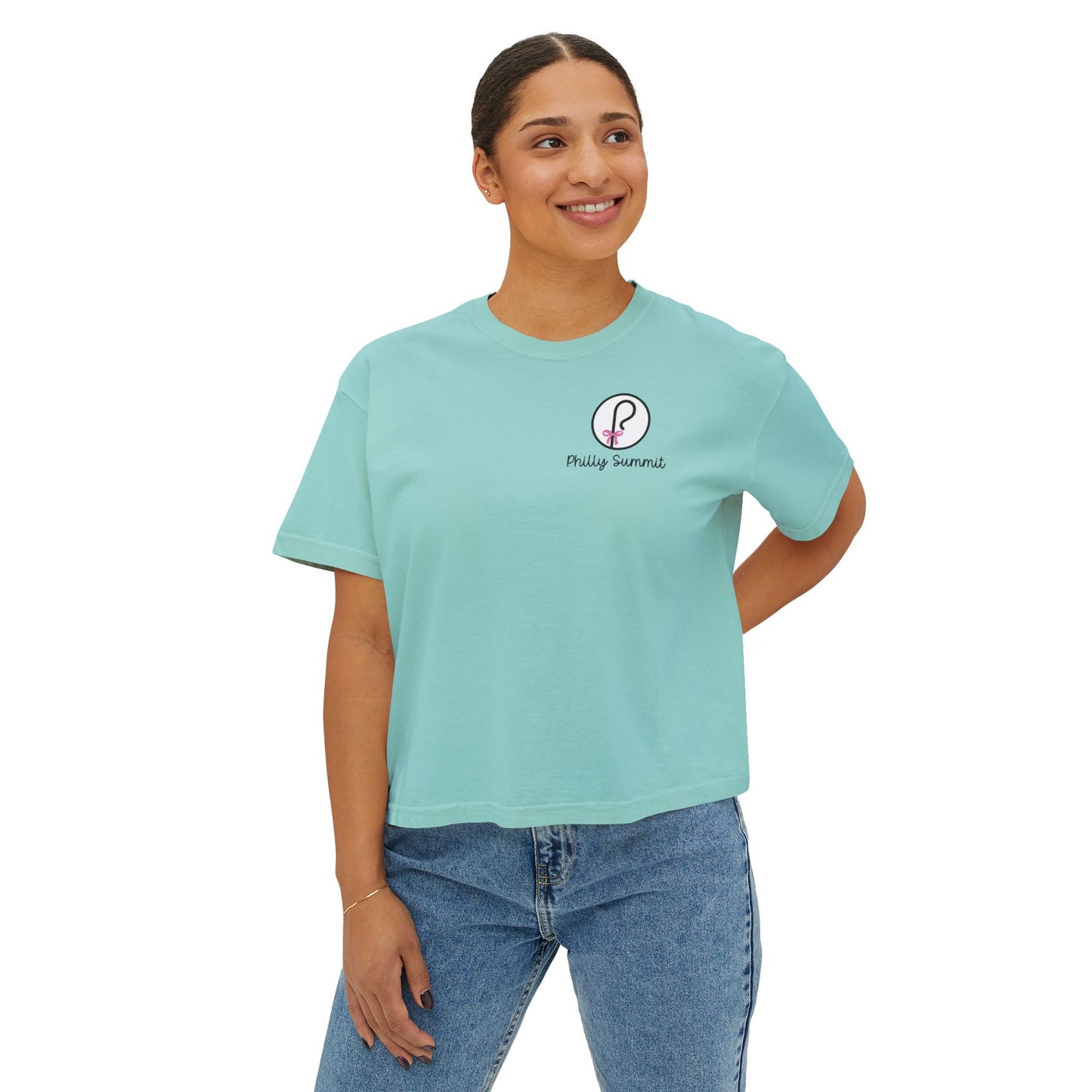 Philly Summit | Cropped Comfort Colors Tee