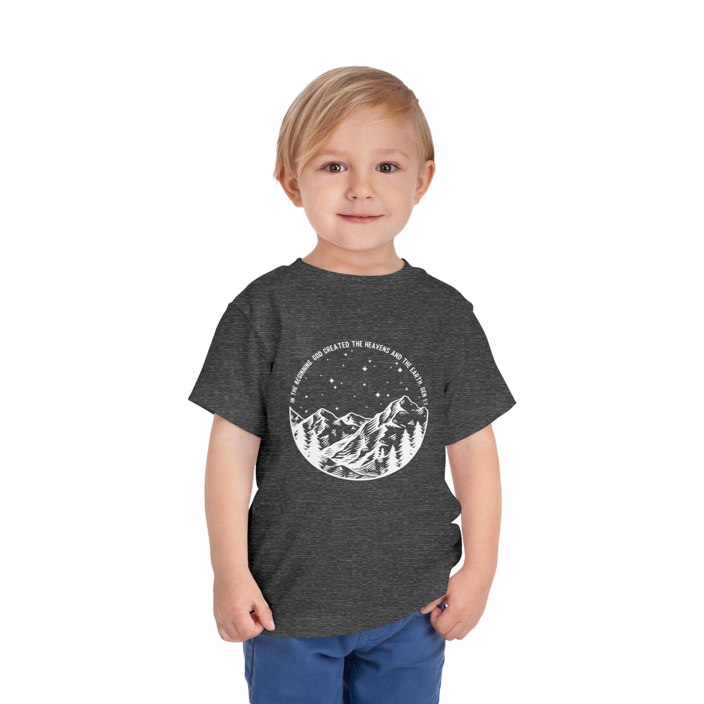 In The Beginning | Toddler Bella + Canvas Tee