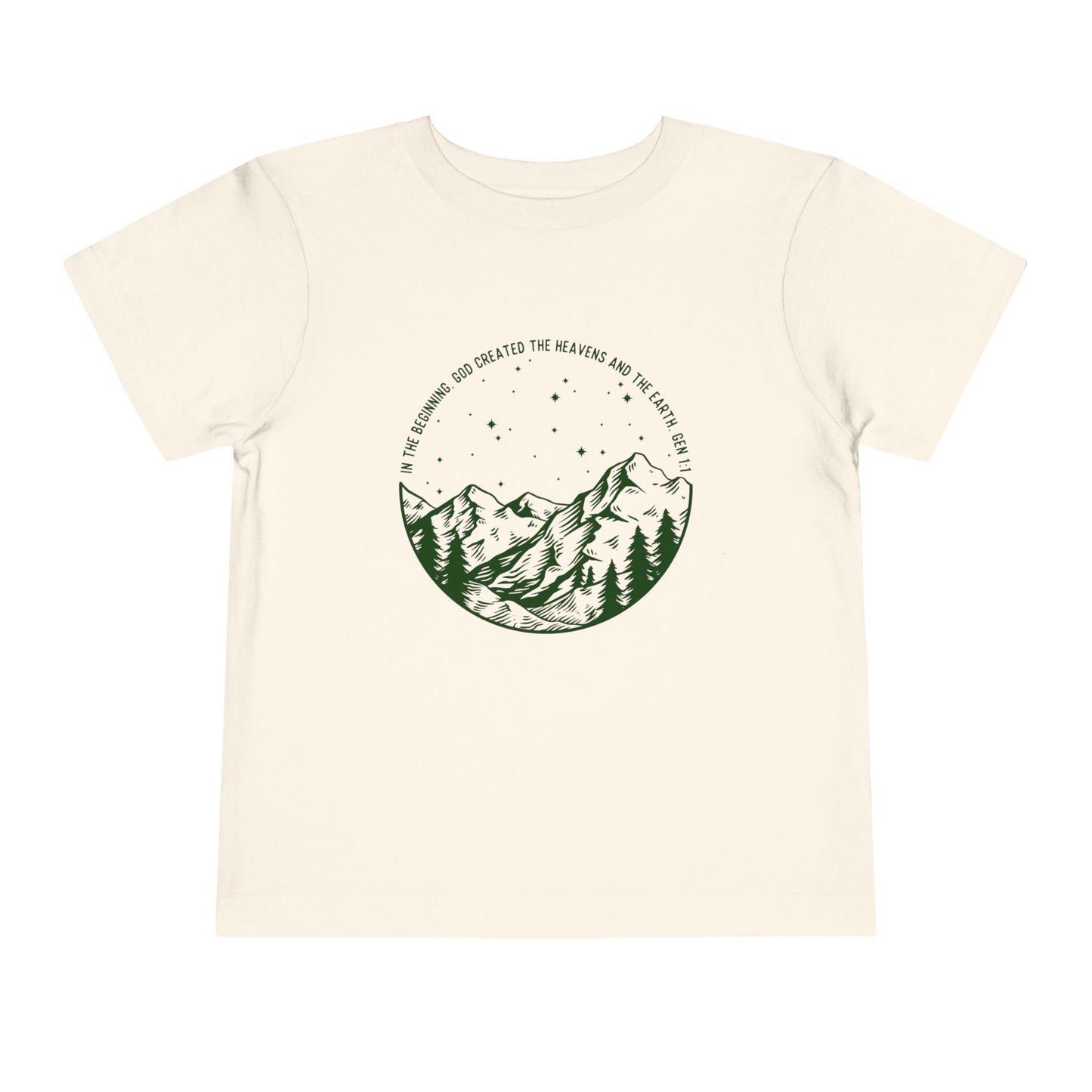 In The Beginning | Toddler Bella + Canvas Tee