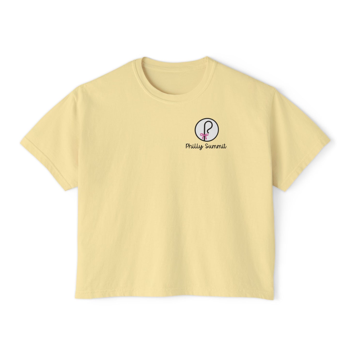 Philly Summit | Cropped Comfort Colors Tee