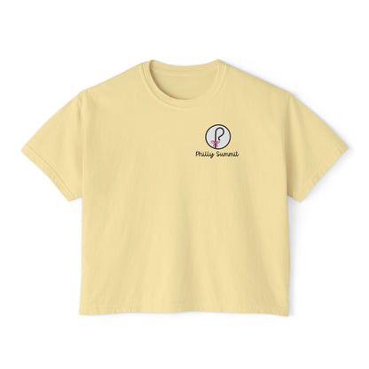 Philly Summit | Cropped Comfort Colors Tee
