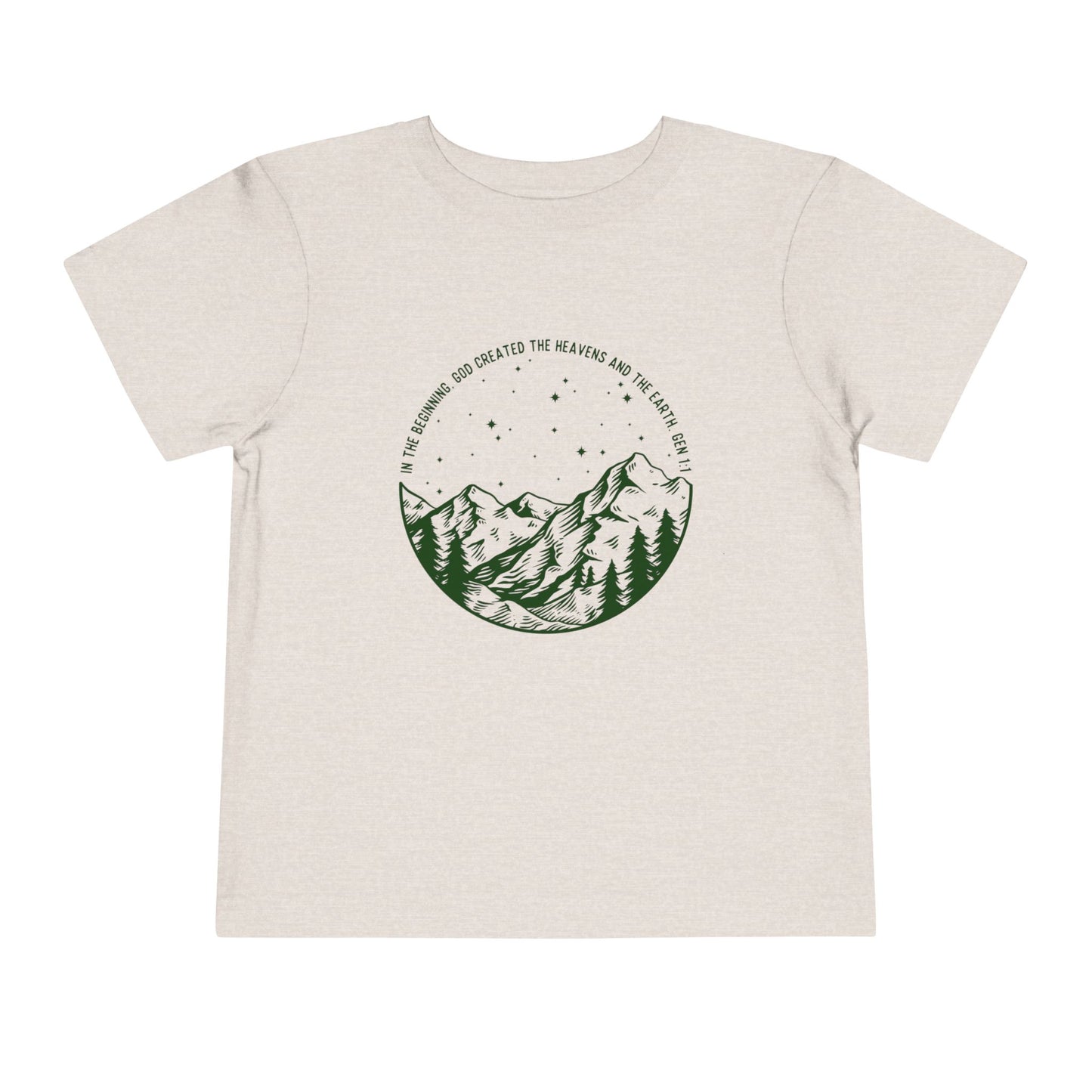 In The Beginning | Toddler Bella + Canvas Tee