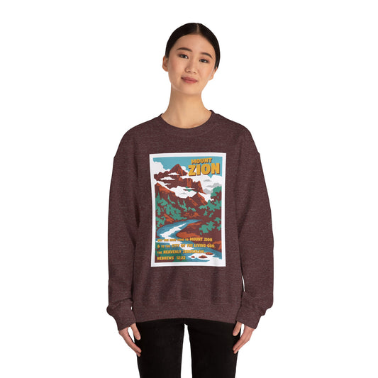 Mount Zion | Unisex Heavy Blend™ Crewneck Sweatshirt