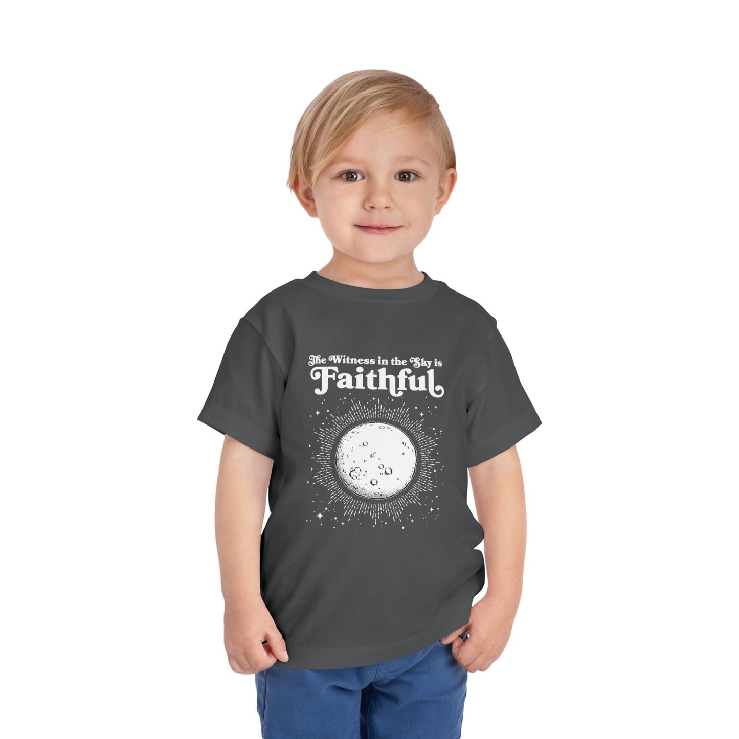 The Witness in the Sky is Faithful | Toddler Bella + Canvas Tee