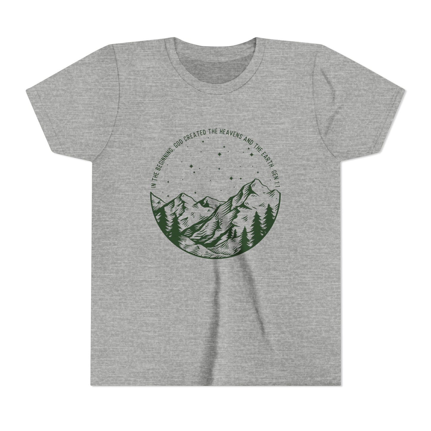 In The Beginning | Youth Bella + Canvas Tee