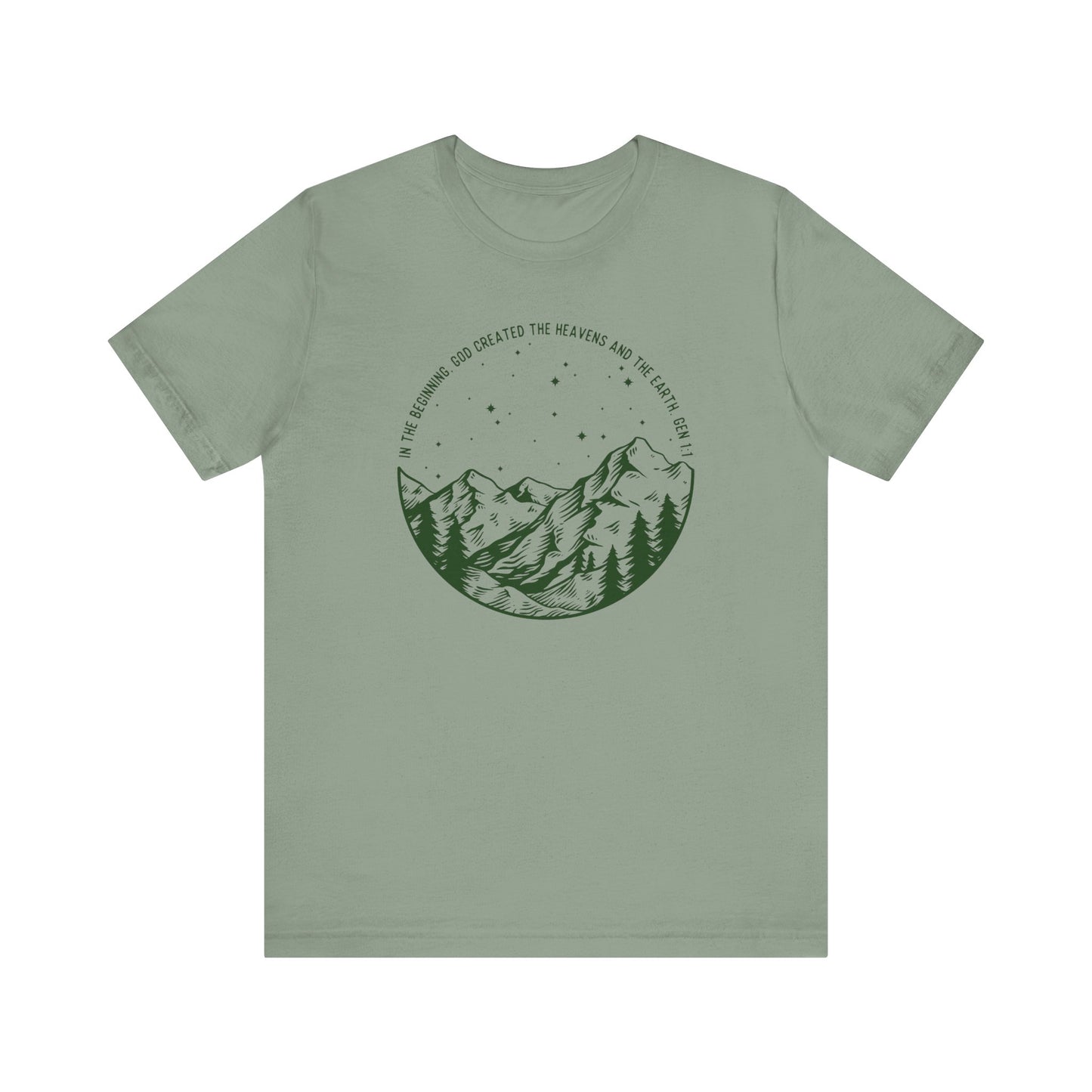 In The Beginning | Adult Unisex Bella + Canvas Tee