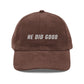 He did good | Vintage Corduroy Cap (Embroidery)