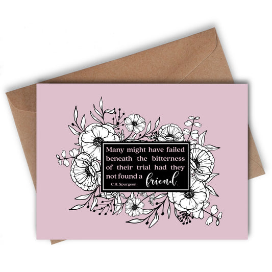 Friend Quote | Greeting Card