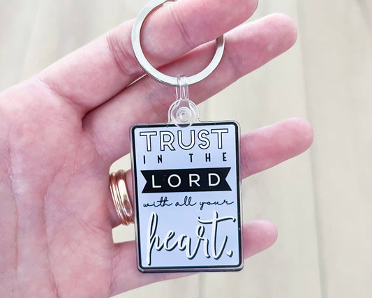 Trust in the Lord | Keychain