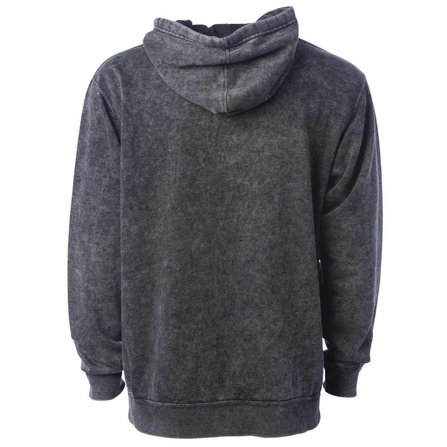 UNISEX MIDWEIGHT MINERAL WASH HOODED PULLOVER