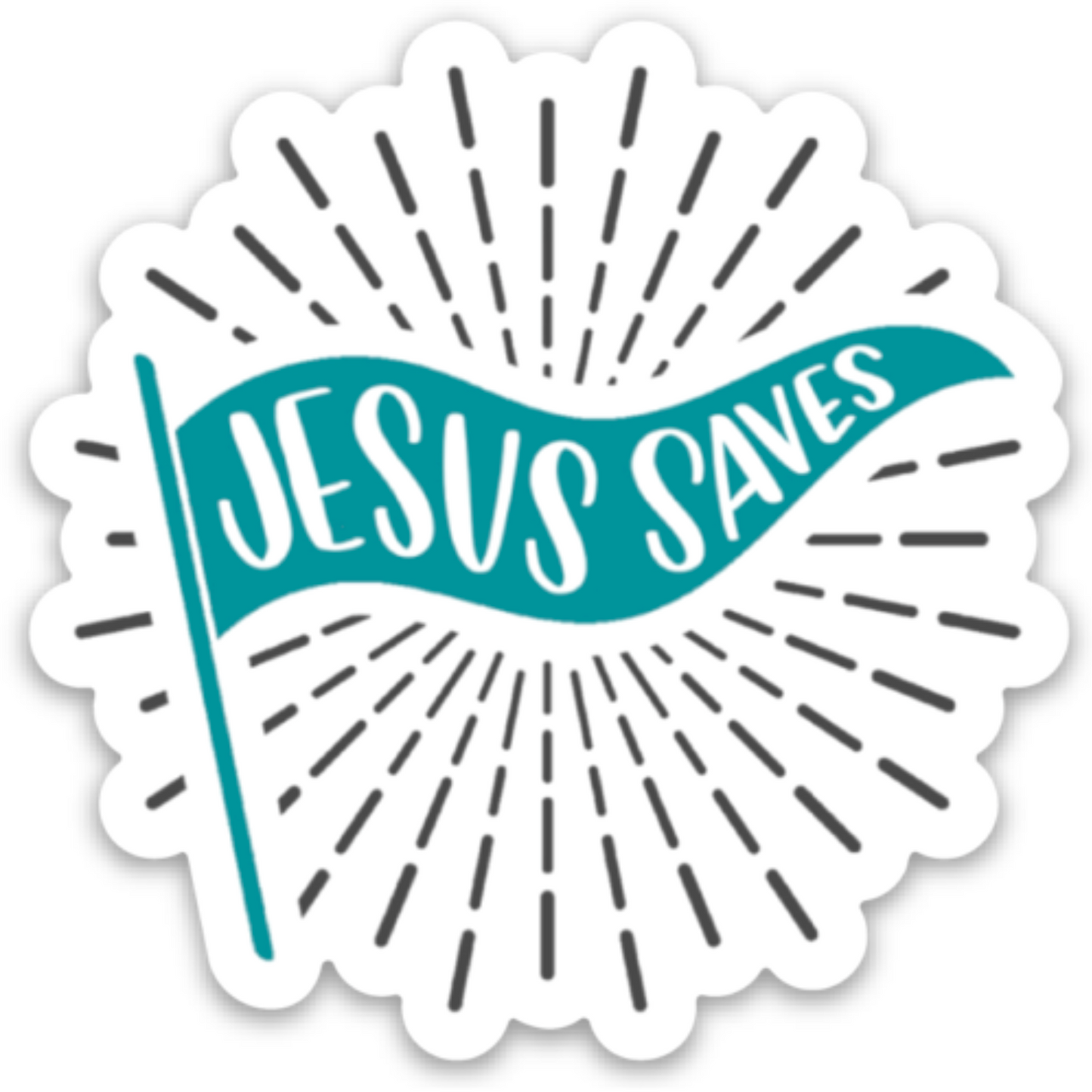 Jesus Saves | Vinyl Sticker