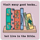 Live in the Bible | Vinyl Sticker