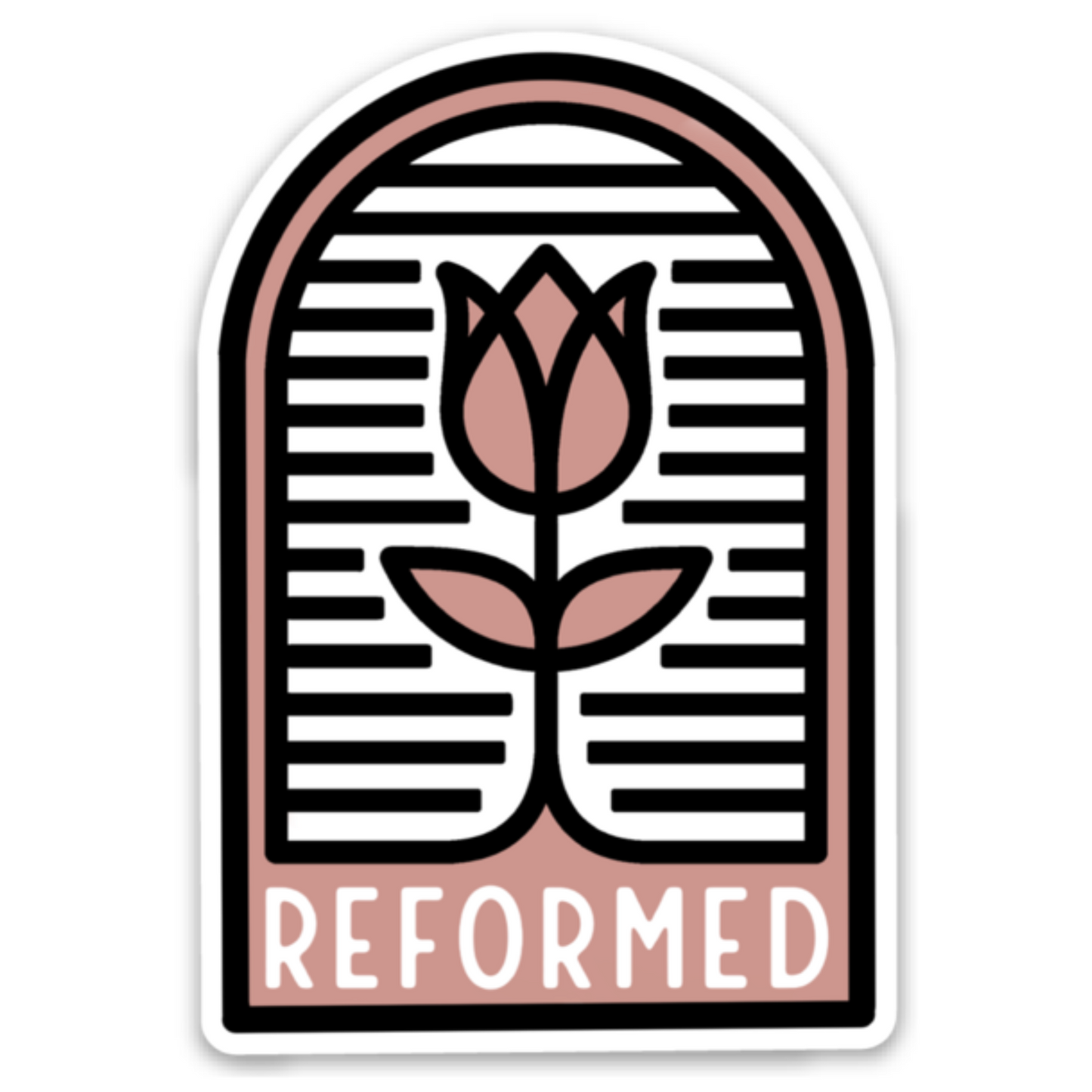 Reformed Tulip | Vinyl Sticker