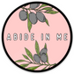 Abide in Me | Vinyl Sticker