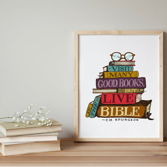 Live in the Bible | Print