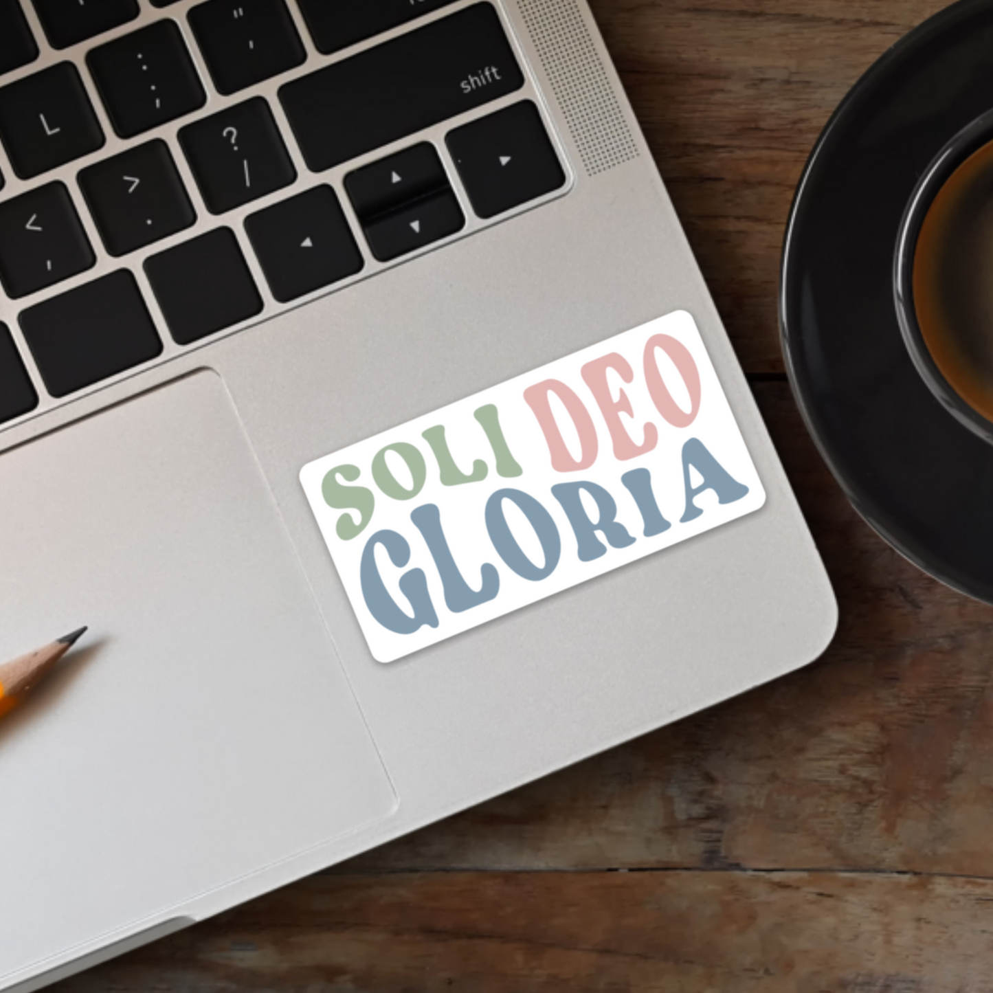 Soli Deo Gloria | Vinyl Sticker