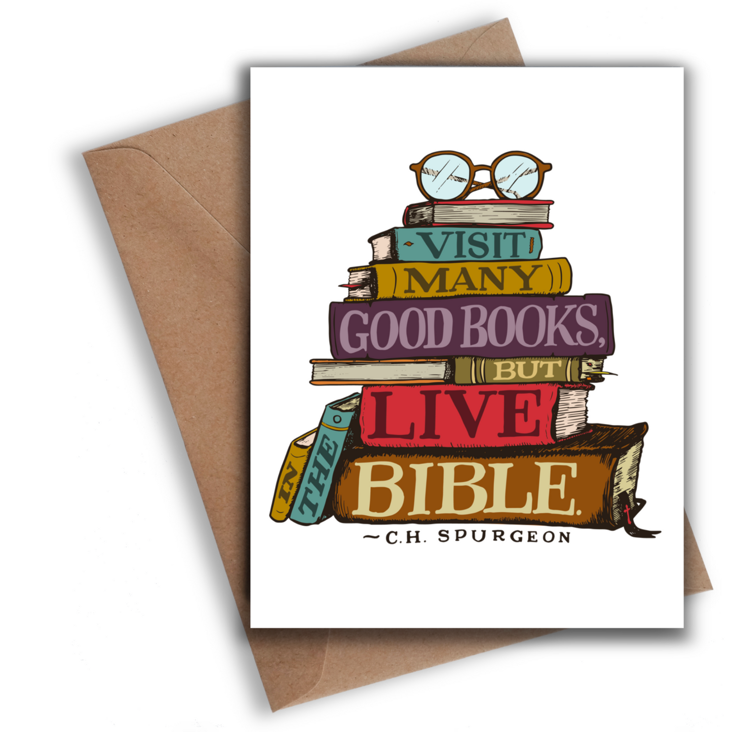 Live in the Bible | Greeting Card