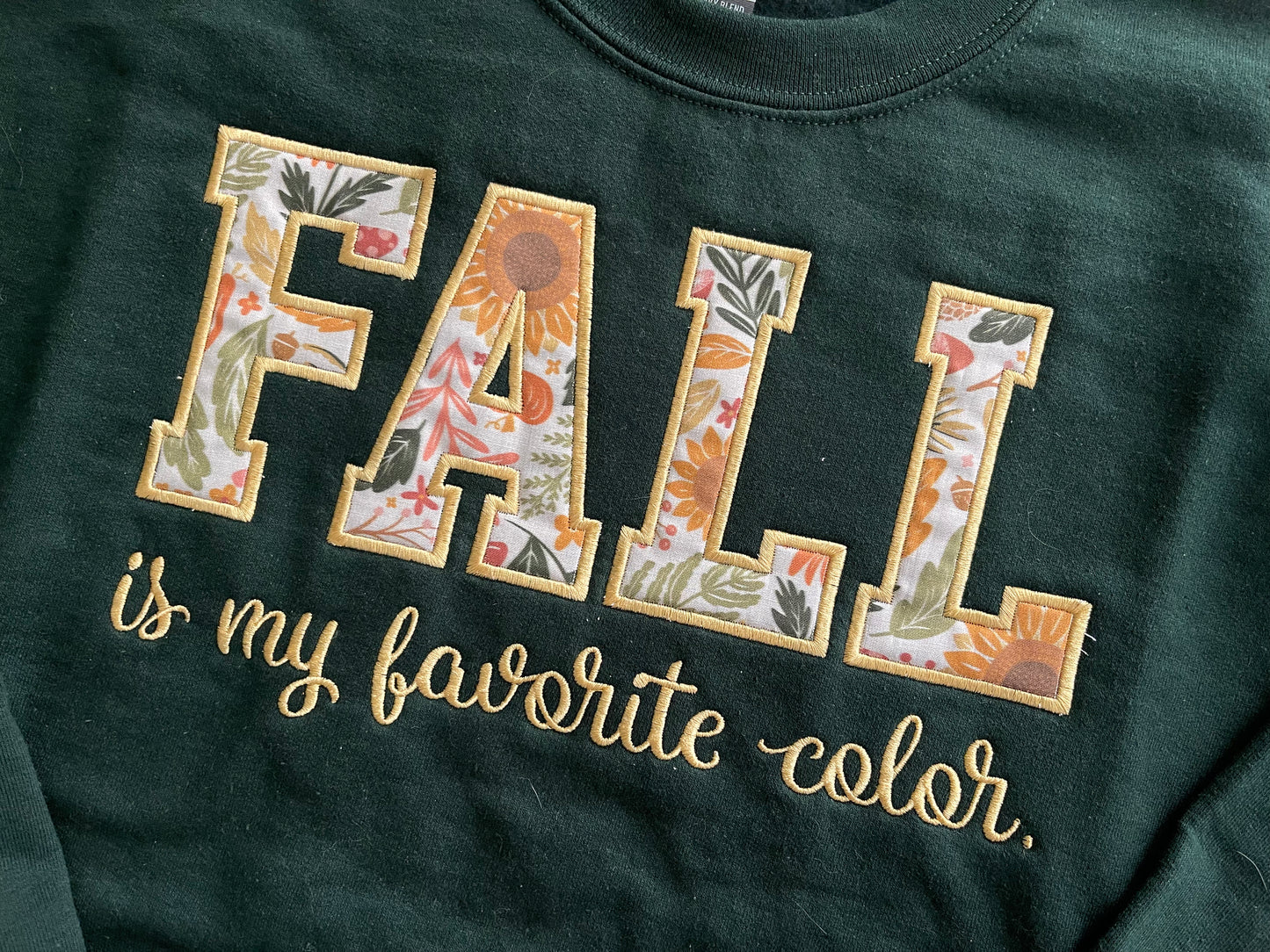 FALL | appliquéd sweatshirts