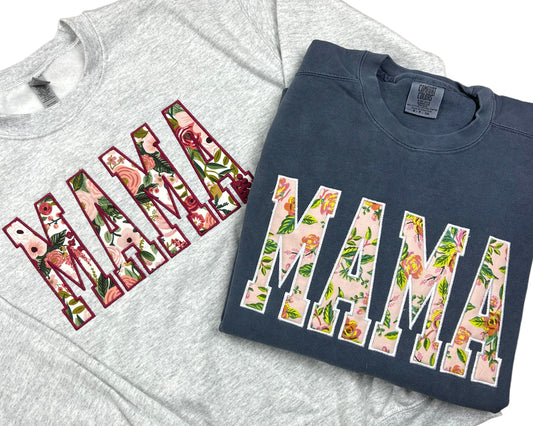 MAMA applique sweatshirt