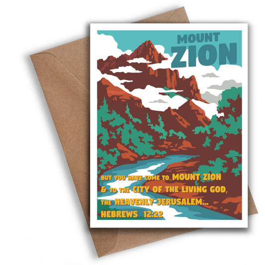 Mount Zion | Greeting Card