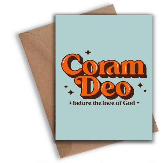 Coram Deo | Greeting Card